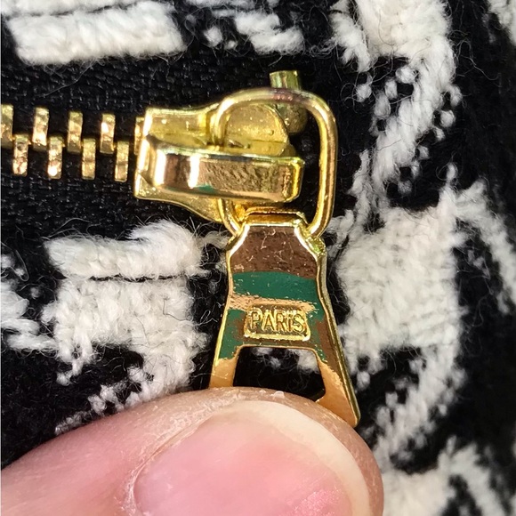 Vintage ECI New York Houndstooth Pinup Dress👠 - Picture 9 of 11